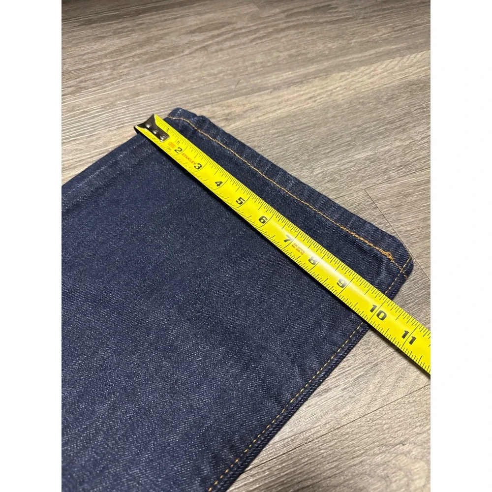 Levis 517 Bootcut Jeans Mens 36x30 Dark Indigo Rigid Denim Western Blue Pants